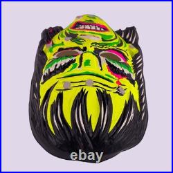 Vintage 1966 Collegeville Costume Ghoul Phantom of the Opera Mask w Box RARE HTF