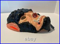 Vintage 1966 Dated Ben Cooper Wolfman Halloween Masquerade Costume and Mask #894