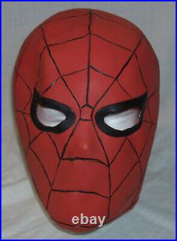 Vintage 1968 SPIDERMAN Rubber Mask Ben Cooper MARVELMANIA Halloween Romita-style