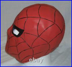 Vintage 1968 SPIDERMAN Rubber Mask Ben Cooper MARVELMANIA Halloween Romita-style