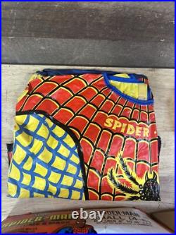 Vintage 1970's Ben Cooper Marvel Comics Spider-Man Costume & Mask WithBox