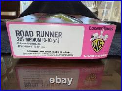 Vintage 1970s CollegevilleLooneyTunesRoad RunnerHalloween Costume-WarnerBros Vintage 1970s CollegevilleLooneyTunesRoad RunnerHalloween Costume-WarnerBros
