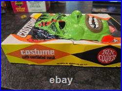 Vintage 1973 Ben Cooper Frankenstein CHILD Halloween Costume RARE Monster