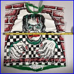 Vintage 1973 Ben Cooper Frankenstein CHILD Halloween Costume RARE Monster