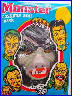 Vintage 1973 Ben Cooper Wolfman Halloween Costume Universal Pictures Vintage