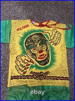 Vintage 1973 Ben Cooper Wolfman Halloween Costume Universal Pictures Vintage