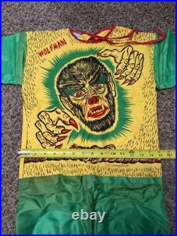 Vintage 1973 Ben Cooper Wolfman Halloween Costume Universal Pictures Vintage