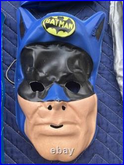 Vintage 1973 Ben Copper Masquerade Batman Costume NIB Medium