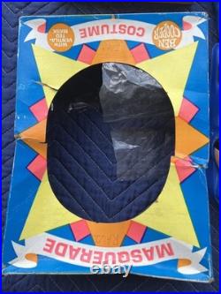 Vintage 1973 Ben Copper Masquerade Batman Costume NIB Medium