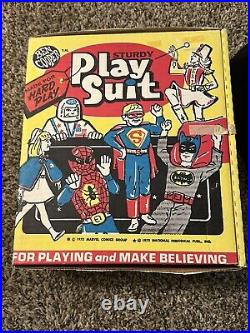 Vintage 1975 Ben Cooper Sturdy Play Suit KING KONG Costume with Original Box