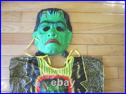 Vintage 1976 Ben Cooper Frankenstein Halloween Costume with Box