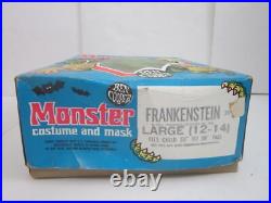 Vintage 1976 Ben Cooper Frankenstein Halloween Costume with Box