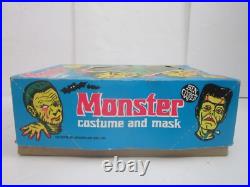 Vintage 1976 Ben Cooper Frankenstein Halloween Costume with Box