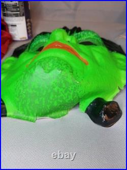 Vintage 1976 Ben Cooper Frankenstein Monster Halloween Costume Mask Rare