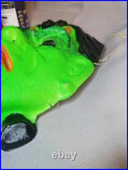 Vintage 1976 Ben Cooper Frankenstein Monster Halloween Costume Mask Rare