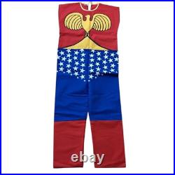 Vintage 1976 Ben Cooper Play Suit Wonder Woman Costume With Box