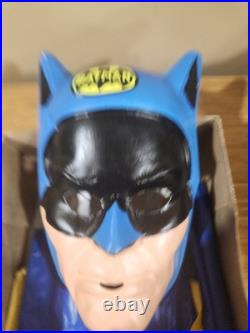 Vintage 1976 Super Hero Ben Cooper Batman Costume & Mask Box Child Medium READ
