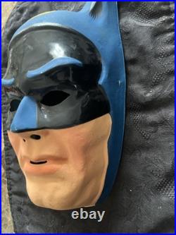 Vintage 1977 Batman Costume Ben Cooper Cloth New Cotton