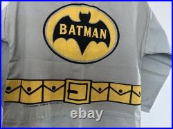 Vintage 1977 Batman Costume Ben Cooper Cloth New Cotton