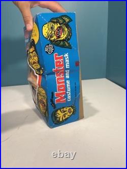 Vintage 1977 Ben Cooper BIGFOOT Costume Mask with Box Krofft Complete