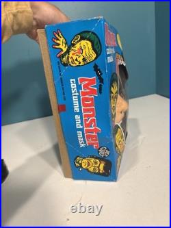 Vintage 1977 Ben Cooper BIGFOOT Costume Mask with Box Krofft Complete