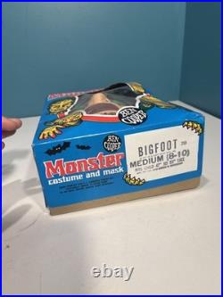 Vintage 1977 Ben Cooper BIGFOOT Costume Mask with Box Krofft Complete