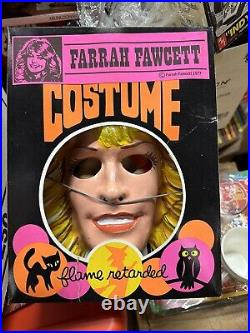 Vintage 1977 Collegeville Farrah Fawcett Jill Charlies Angels Halloween costume