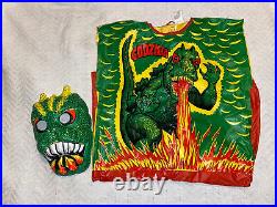 Vintage 1978 Toho Ben Cooper Godzilla Halloween Costume