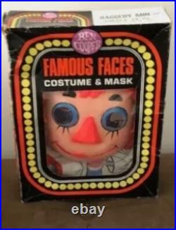 Vintage 1979 Raggedy Ann Halloween Costume Ben Cooper Kids Small 4-6 Boxed