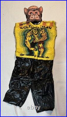 Vintage 1979 Rare Collegeville Costume Wolfman Halloween Medium