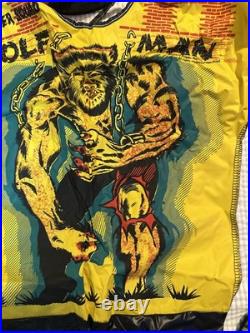 Vintage 1979 Rare Collegeville Costume Wolfman Halloween Medium
