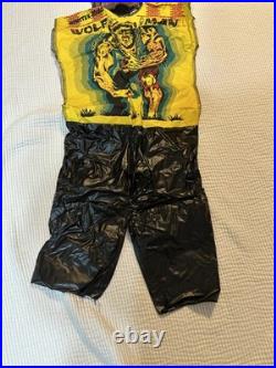 Vintage 1979 Rare Collegeville Costume Wolfman Halloween Medium