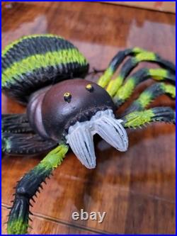Vintage 1980 Ben Cooper Halloween Realistic Tarantula 11× 6.5 Very RARE