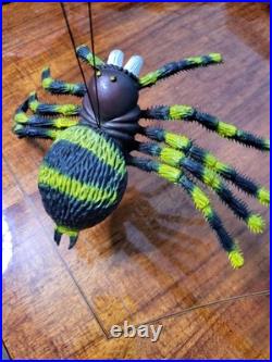 Vintage 1980 Ben Cooper Halloween Realistic Tarantula 11× 6.5 Very RARE