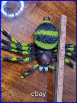 Vintage 1980 Ben Cooper Halloween Realistic Tarantula 11× 6.5 Very RARE