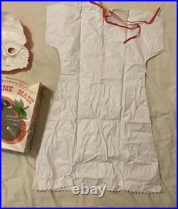 Vintage 1980 Ben Cooper Strawberry Shortcake Costume Mask UNUSED Boxed L 12-14