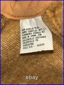 Vintage 1980s Collegeville Alf Halloween Costume Child Medium Rubber Mask Read