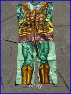 Vintage 1983 Ben Cooper MOTU MER-MAN Child Halloween Costume, Mask, Box Mattel
