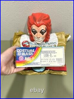 Vintage 1985 Ben Cooper THUNDERCATS LION-O Halloween Costume And Mask