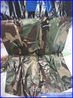 Vintage 1985 Rambo Collegeville Halloween Mask Outfit Rare New Unused Vintage 1985 Rambo Collegeville Halloween Mask Outfit Rare New Unused