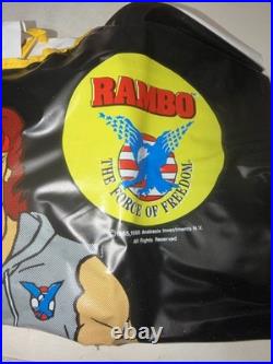 Vintage 1985 Rambo Collegeville Halloween Mask Outfit Rare New Unused