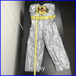 Vintage 1987 Batman Halloween Costume DC Comics 1976 Art Cartoon Comic Book kids