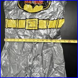 Vintage 1987 Batman Halloween Costume DC Comics 1976 Art Cartoon Comic Book kids
