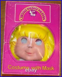 Vintage 1989 Cherry Merry Muffin Halloween Costume with Mask Medium 2401 Mattel