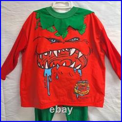 Vintage 1990 Attack of the Killer Tomatoes Kids Costume RARE