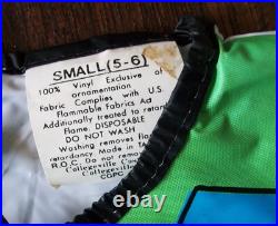 Vintage 1990 Ed Roth Rat Fink Halloween Costume Collegeville Sm. No Mask/box