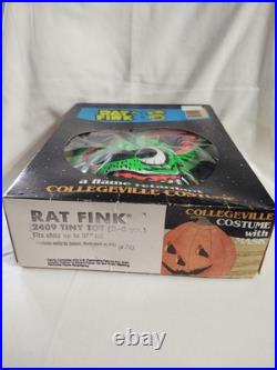 Vintage (1990) Rat Fink costume with mask by Collegeville. Child 3-4 year old Vintage (1990) Rat Fink costume with mask by Collegeville. Child 3-4 year old