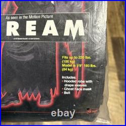 Vintage 1997 Easter Unlimited Fun World SCREAM Ghost Face Mask & Costume NOS