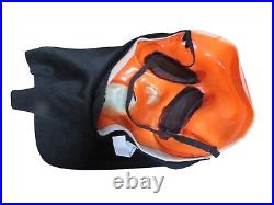 Vintage 1997 SCREAM Ghost Face Orange Mask & Costume NOS Miramax Adult Size