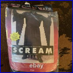 Vintage 1997 Scream Stalker Halloween Costume NWT Fun World Ghostface OSFM 90s